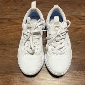 Vans White Sneakers Breathable Low-Top